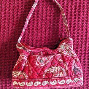 Vintage Vera Bradley Mesa Red Paisley Handbag